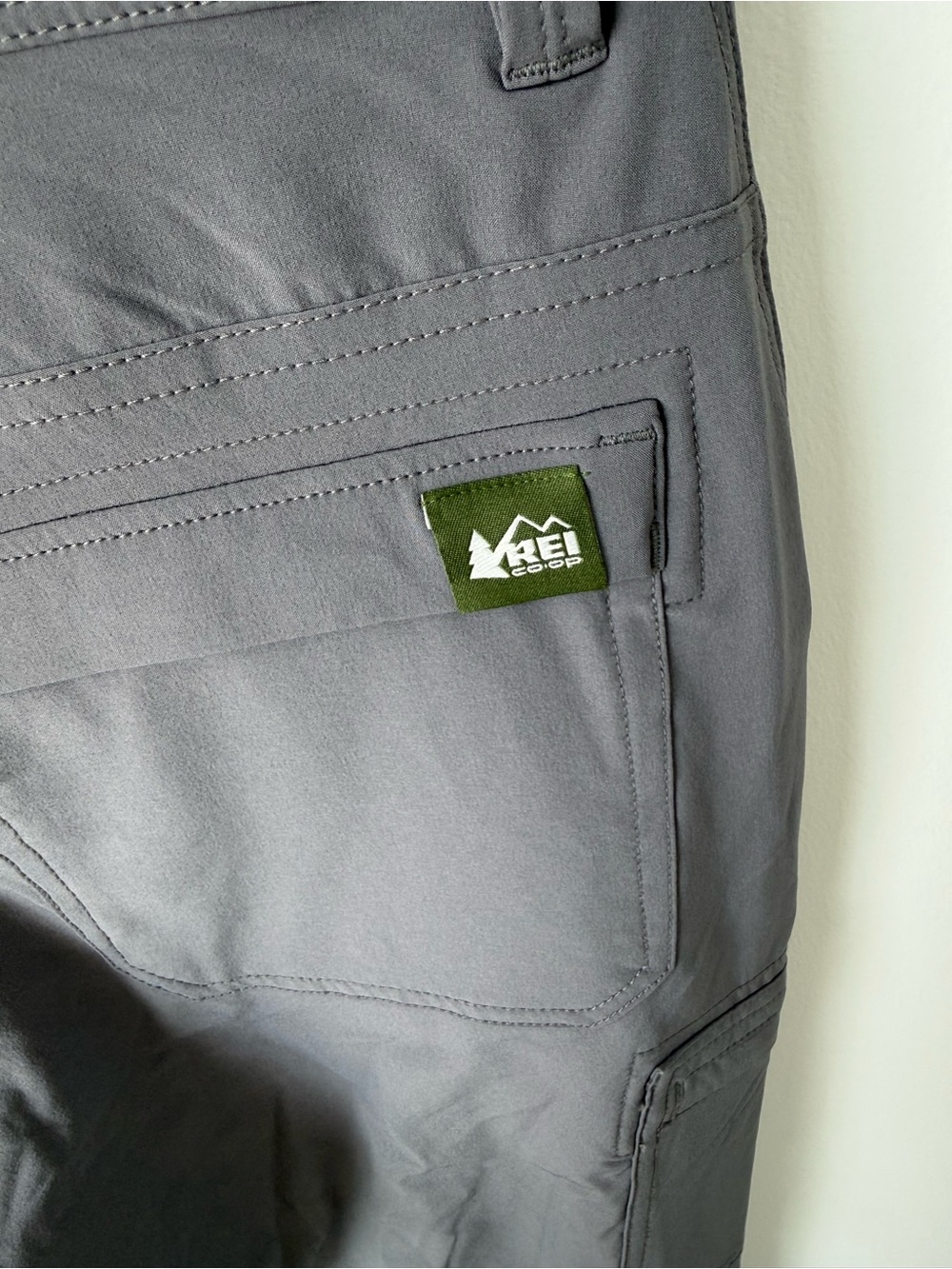 REI Gray Performance Cargo Pants - Picture 6 of 9